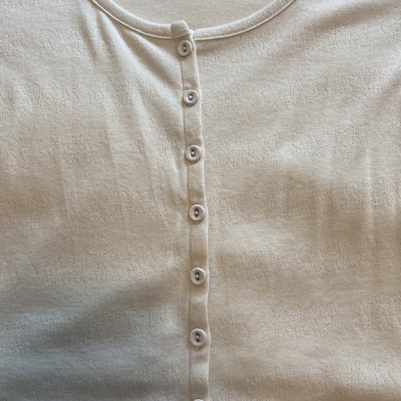 Skims logo pointelle long sleeve - Picture 4 of 4